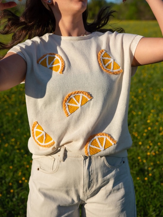 Baltic Born Tops - BalticBorn Citrus Summer Sweater XL